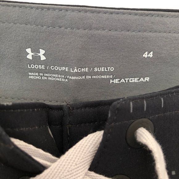 Under Armour Swim Under Armour Swim Board Shorts Black Prin Poshmark